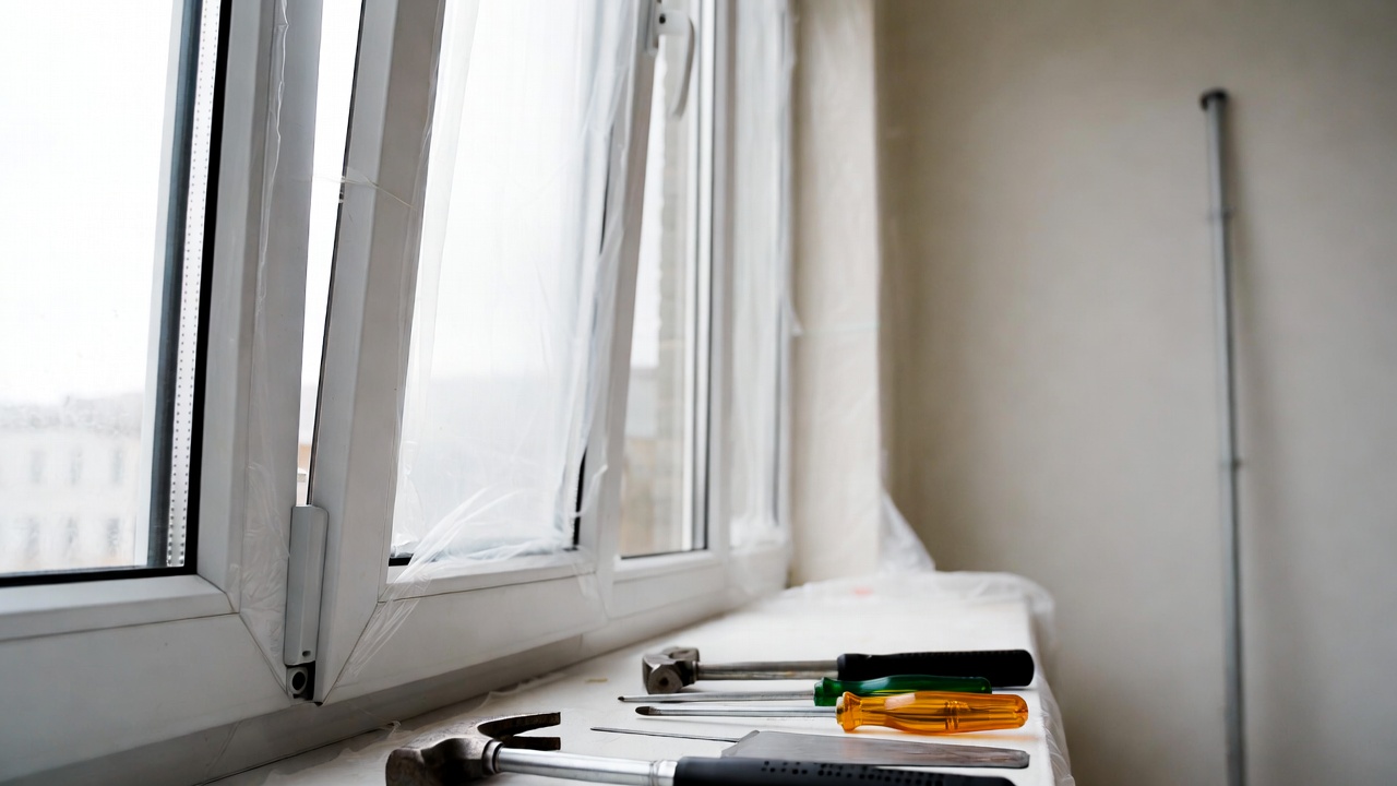 Окна ПВХ — работа 8